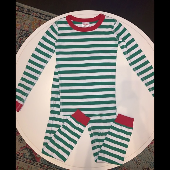 Hanna Andersson Other - Hanna Andersson Holiday Stripe Pajamas Size 10